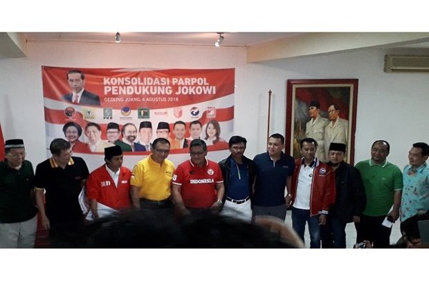 Pertemuan Sekjen Pendukung Jokowi Sepakati Susunan Tim Kampanye