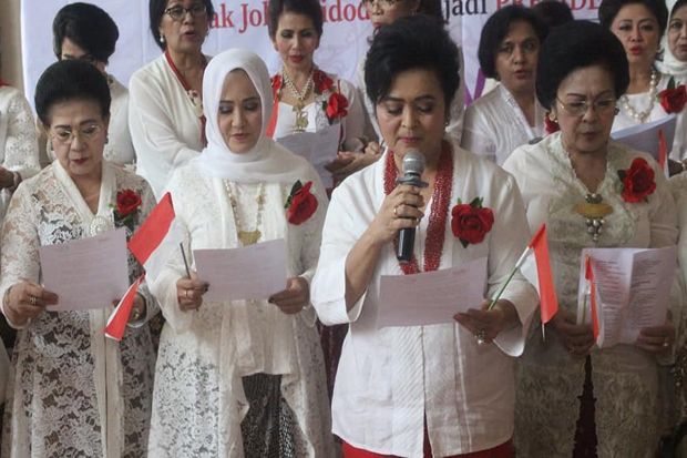 Relawan Jaman Perempuan Indonesia Dukung Jokowi 2 Periode