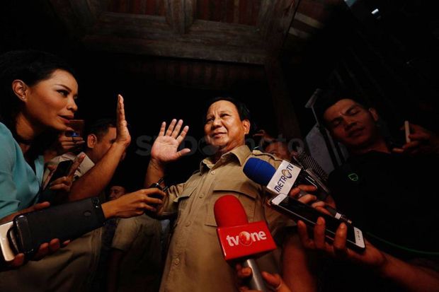 Gerindra: Prabowo Butuh Ketenangan Pilih Cawapres