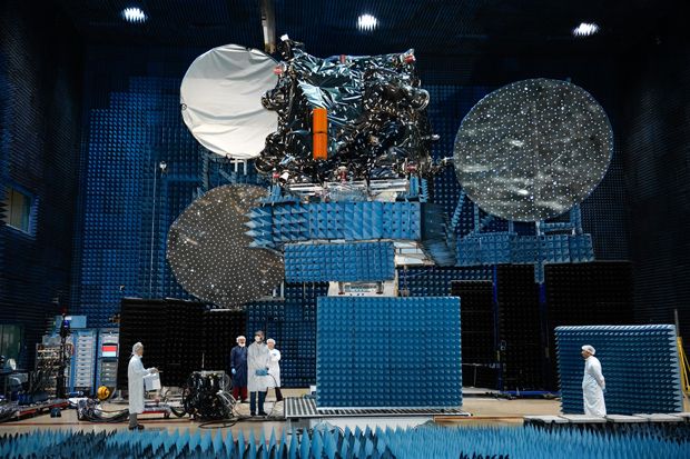 Satelit Merah Putih Sudah di Areal Peluncuran Florida