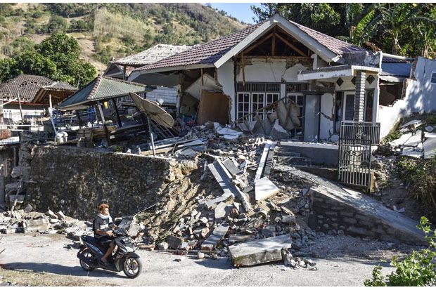 Korban Tewas Gempa Lombok Capai 91 Orang
