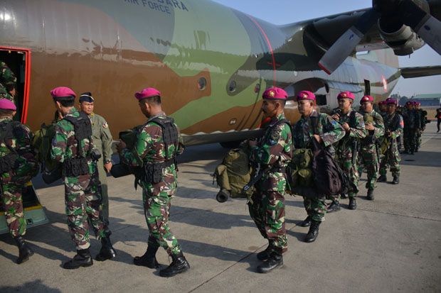 Korps Marinir Kirim 200 Personel Bantu Korban Gempa Lombok