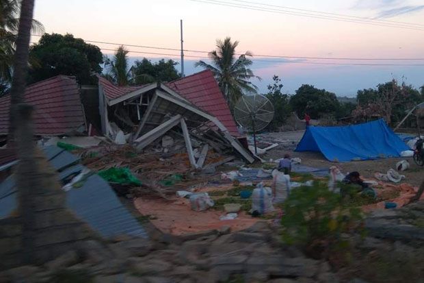 Korban Gempa NTB Terus Bertambah, 98 Orang Meninggal