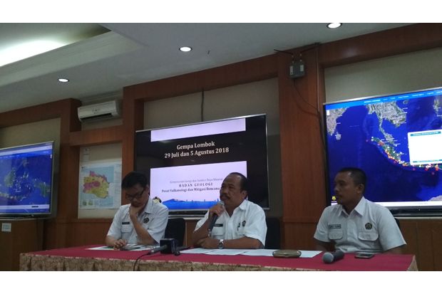 Penjelasan PVMBG soal Gempa Besar di Lombok