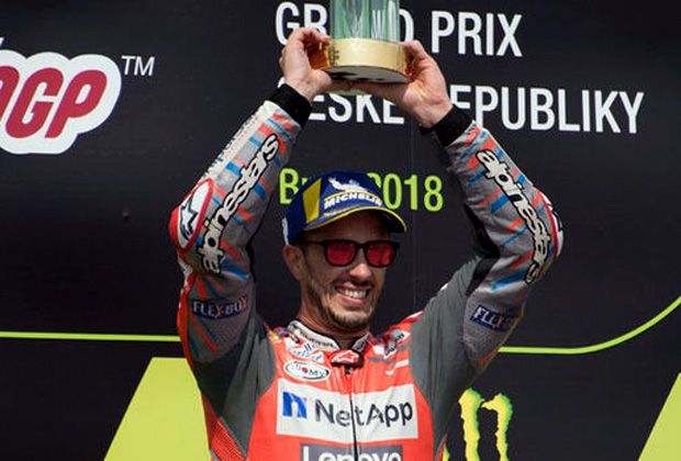 Dovizioso Tak Menduga Akan Menang di MotoGP Ceko 2018