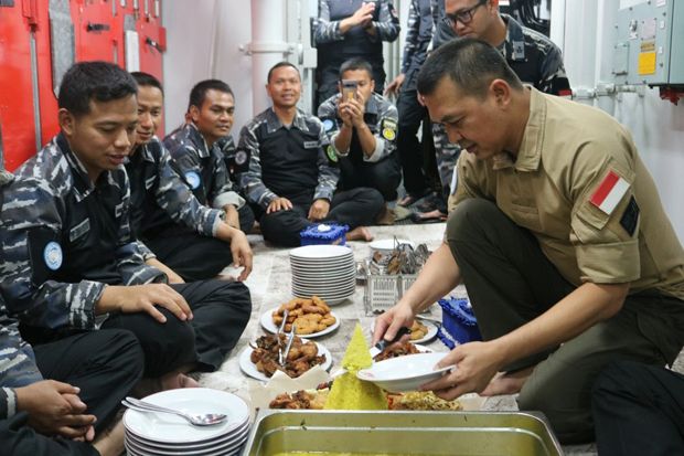 Satgas MTF TNI Konga Peringati HUT Ke-4 KRI Usman Harun-359