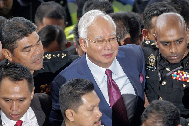 Najib Razak Didakwa Melakukan Tindak Pidana Pencucian Uang
