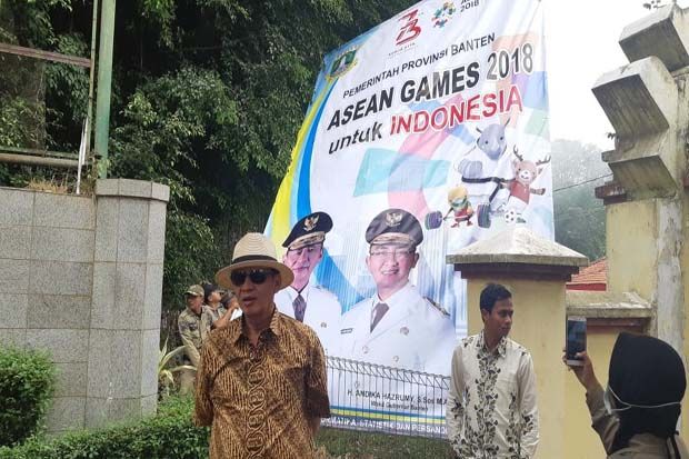 Baliho Asian Games 2018 Salah Tulis, Gubernur Banten Marah