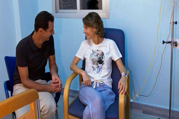 Istri Presiden Assad Dirawat di RS karena Kanker Payudara