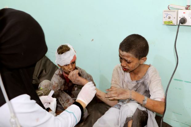 Serangan Udara Saudi Cs Hantam Bus Sekolah Yaman, 29 Anak Tewas