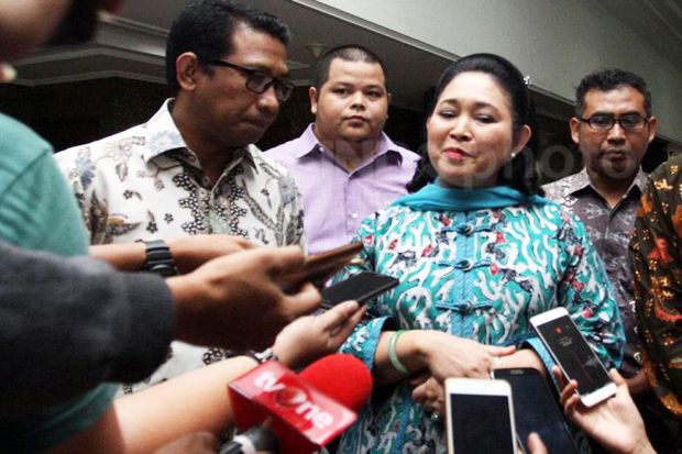 Titiek Soeharto dan Sekjen Berkarya Dampingi Prabowo-Sandi