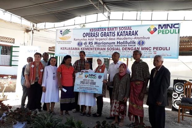 MNC Peduli-Yayasan Jalinan Kasih Gelar Operasi Katarak Gratis