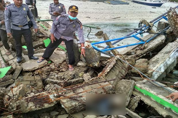 2 Korban Gempa 7,0 SR Ditemukan Tewas Terhimpit Bangunan di Gili Trawangan