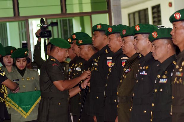 Pangdam IV/Diponegoro Pimpin Sertijab Pejabat Kodam