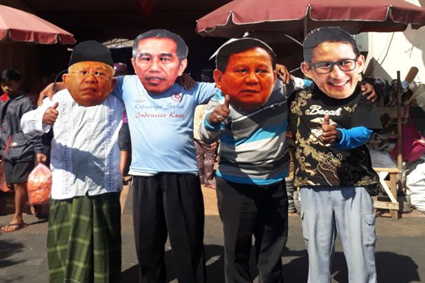 Tukang Becak di Solo Bikin Jokowi dan Prabowo Berpelukan