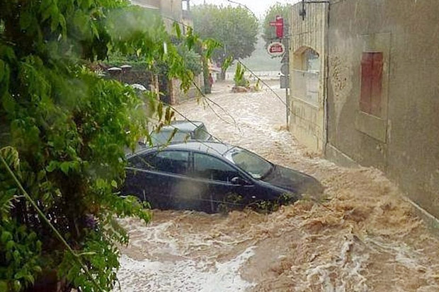 Banjir Bandang Sapu Bumi Perkemahan Prancis, 1.600 Dievakuasi
