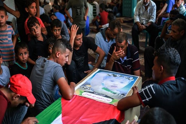 Ibu Hamil dan Bayi Tewas Diserang Israel, Gaza Berduka