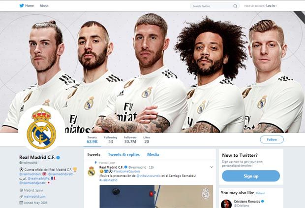 Modric Dicoret pada Foto Profil Teranyar Real Madrid