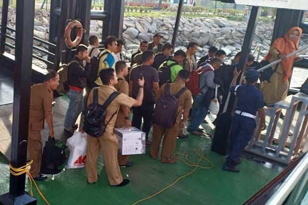 Kapal SB Putra Kepri Kandas, Tim SAR Evakuasi 38 Penumpang
