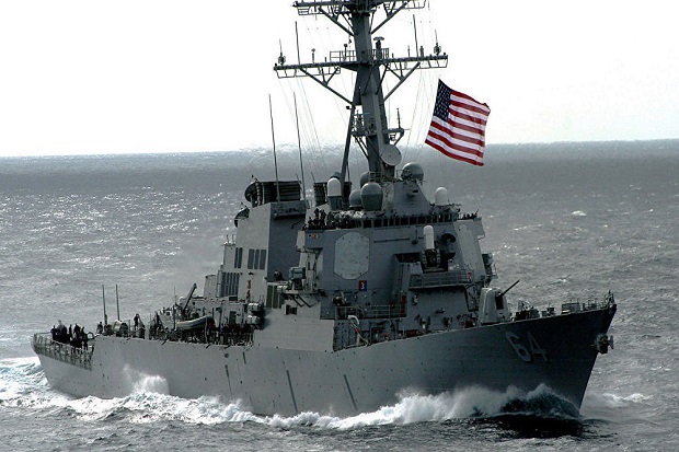 Kapal Perang AS Pembawa Rudal Berpandu Masuk Laut Hitam