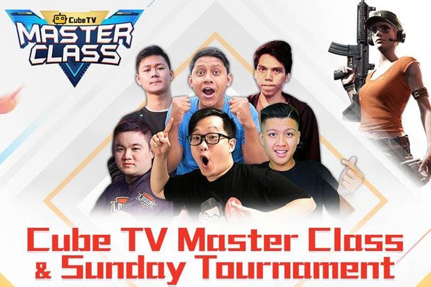 Gelar Masterclass Khusus Gaming, Cube TV Cari Bibit Atlet E-Sport