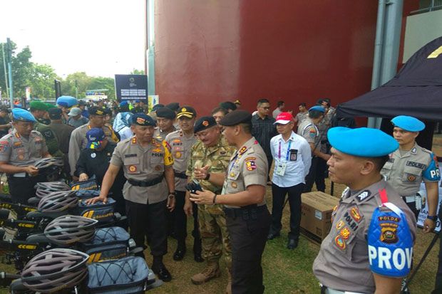 7.545 Personel Keamanan Disebar di Penjuru Palembang