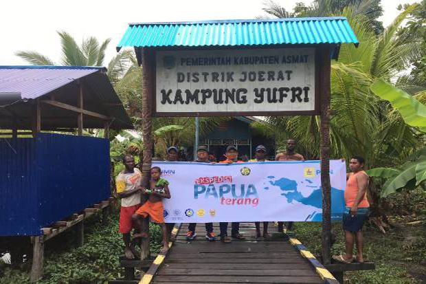 Sepekan Penuh Tim Ekspedisi Papua Terang Survei 292 Desa