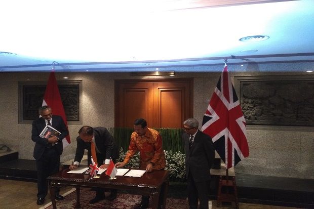Indonesia dan Inggris Teken Kerja Sama Keamanan Siber