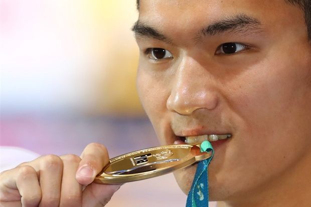 Asian Games 2018 : Juara Dunia Renang Asal China Incar Lima Emas