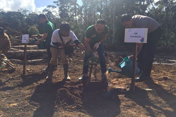 Tanam 20.000 Bibit Pohon, PLN Sumut Hijaukan Hutan Wisata Situmorang