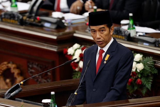Jokowi Beberkan Stabilitas Harga Pangan dan Pacu UMKM di Depan MPR