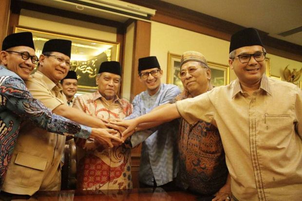 Temui Senior Golkar dan NU, Langkah Prabowo-Sandi Dinilai Cerdas