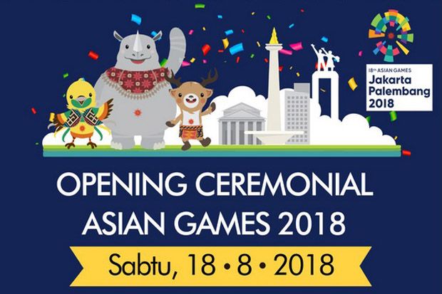 Jokowi Resmi Buka Asian Games 2018