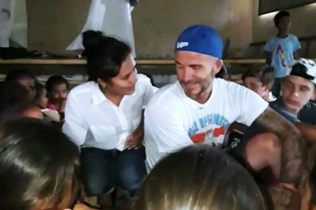 Begini Sisi Humanis David Beckham dan Keluarga di Sumba