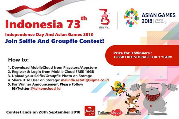 Sambut HUT RI dan Asian Games 2018, Telkomsigma Luncurkan Kontes Selfie