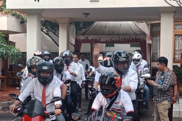 Ini Alasan Para Sekjen Parpol Pro-Jokowi Naik Moge ke KPU
