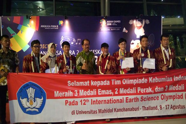 Indonesia Peringkat ke-3 Dunia di Olimpiade Kebumian