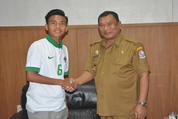 Usai Juarai AFF U-16, David Maulana Dipanggil Bupati Deliserdang