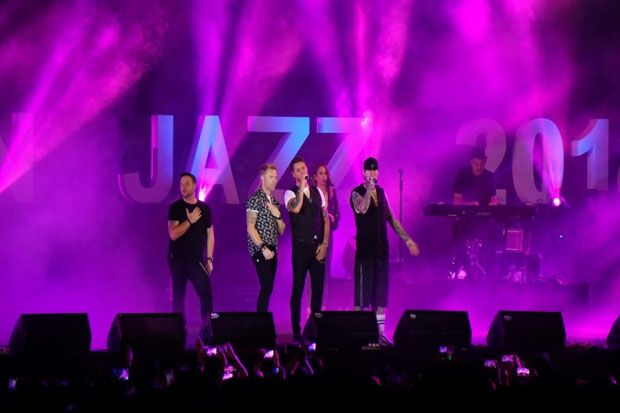 Boyzone Tutup Prambanan Jazz Festival 2018 dengan Manis