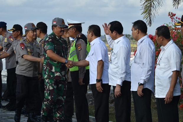 Panglima TNI dan Kapolri Kunjungi Lombok