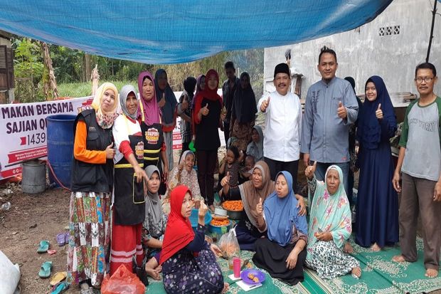 Rayakan Idul Adha, ACT Ajak Warga Bantaran Sungai Deli Makan Bersama