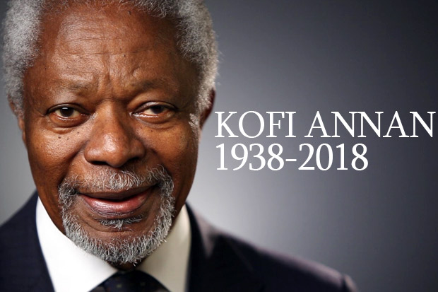PBB Gelar Upacara Penghormatan untuk Kofi Annan
