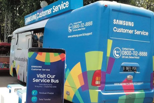 Samsung Service Bus Sediakan Hadiah