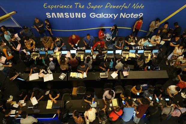 Penggemar Loyal Buru Samsung Galaxy Note9 Kapasitas Memori 512GB
