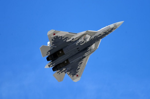 Jet Tempur Siluman Su-57 Rusia akan Dilengkapi Mode Tempur AI