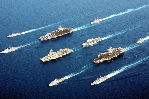 Hadang Rusia di Atlantik Utara, AS Hidupkan Kembali Armada Kedua