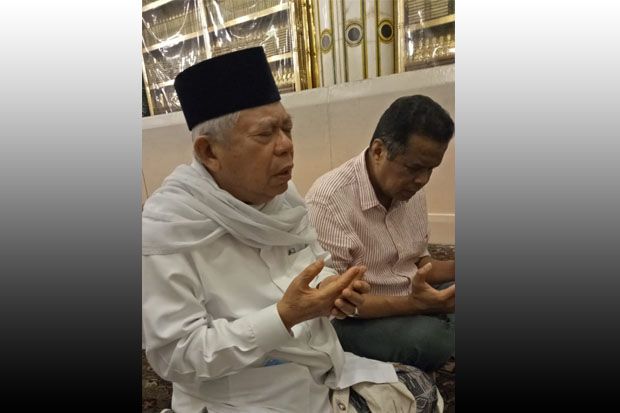 Sempurnakan Haji, KH Maruf Amin Berdoa Dua Jam di Raudoh