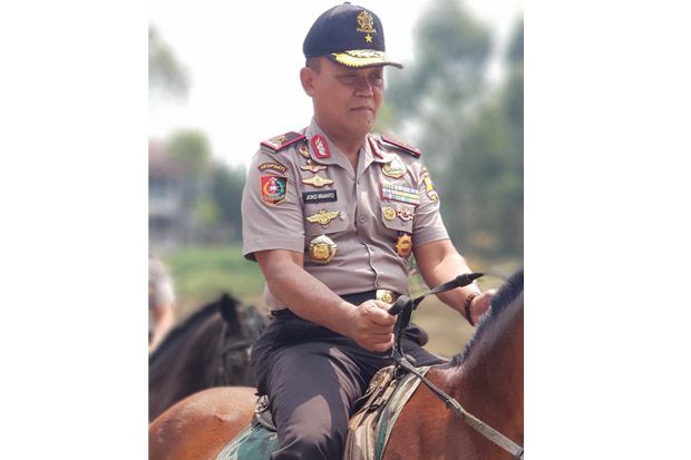 Bangun Sinergitas dengan TNI, Siswa Sespimti Polri Belajar Berkuda