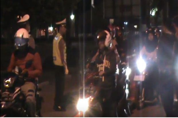 Sapu Bersih Balapan Liar Polisi Tangkap 41 Motor Bodong