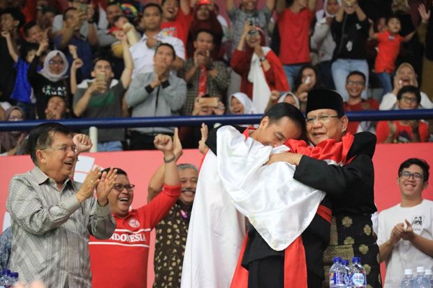 Tahun Politik, Ketua MPR Minta Rakyat Bisa Tiru Prabowo-Jokowi